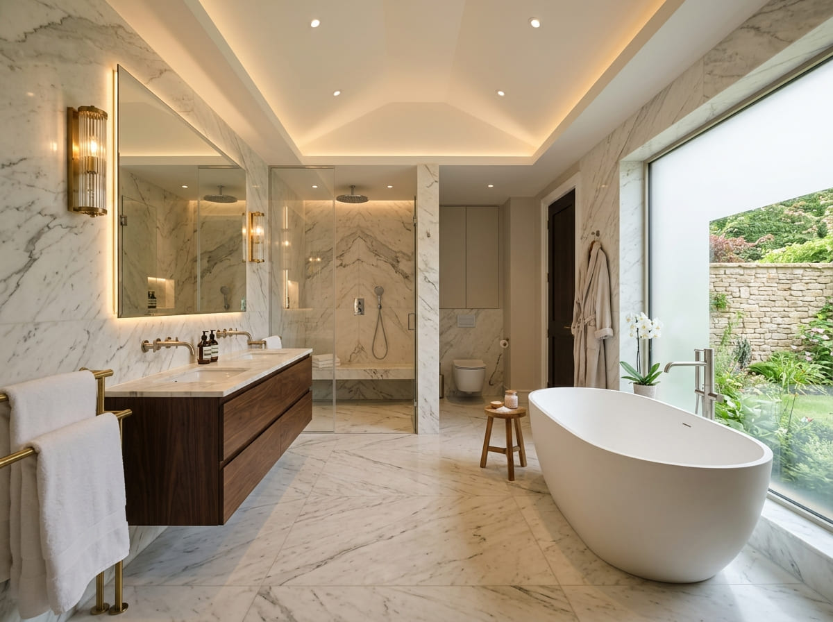 Custom Bathroom Renovation in Englewood